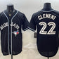 Toronto Blue Jays #22 Ernie Clement 2026 Fashion Replica Black Out Stitched Baseball Jersey