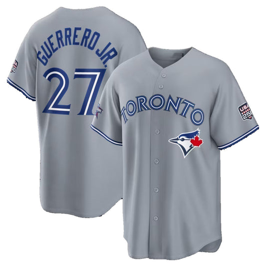 Toronto Blue Jays #27 Vladimir Guerrero Jr. 2026 All-Star Game Gray Replica Baseball Jersey