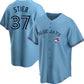 Toronto Blue Jays #37 Dave Stieb Blue Home Cool Base Stitched Baseball Jersey