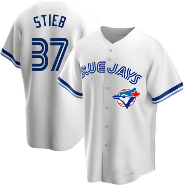 Toronto Blue Jays #37 Dave Stieb White Cooperstown Collection Baseball Jersey