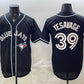 Toronto Blue Jays #39 Trey Yesavage 2026 Fashion Replica Black Out Stitched Baseball Jersey