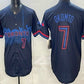 Toronto Blue Jays #7 Kazuma Okamoto Black City Limited Stitched Baseball Jersey