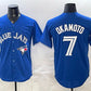 Toronto Blue Jays #7 Kazuma Okamoto Royal 2026 Cool Base Stitched Baseball Jersey