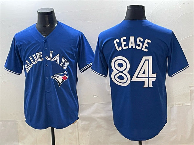 Toronto Blue Jays #84 Dylan Cease Blue 2025 Cool Base Stitched Baseball Jersey