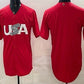 USA Baseball Blank Red 2026 World Baseball Classic Cool Base Stitched Baseball Jersey