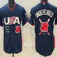 USA Undefeated Navy 2026 World Baseball Classic Cool Base Stitched Baseball Jersey