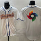 Venezuela Baseball White 2026 World Baseball Classic Big Logo Home Stadium Stitched Baseball Jersey
