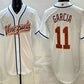 Venezuela Baseball #11 Maikel Garcia White 2026 World Baseball Classic Cool Base Stitched Baseball Jersey