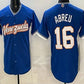 Venezuela Baseball #16 Wilyer Abreu Blue 2026 World Baseball Classic Cool Base Stitched Baseball Jersey