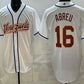 Venezuela Baseball #16 Wilyer Abreu White 2026 World Baseball Classic Cool Base Stitched Baseball Jersey