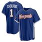 Venezuela Baseball #1 Jackson Chourio 2026 World Baseball Classic Road Stadium Jersey - Royal Baseball Jersey Puhics