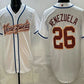 Venezuela Baseball #26 Venezuela White 2026 World Baseball Classic Cool Base Stitched Baseball Jersey