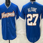Venezuela Baseball #27 Jose Altuve Blue 2026 World Baseball Classic Cool Base Stitched Baseball Jersey