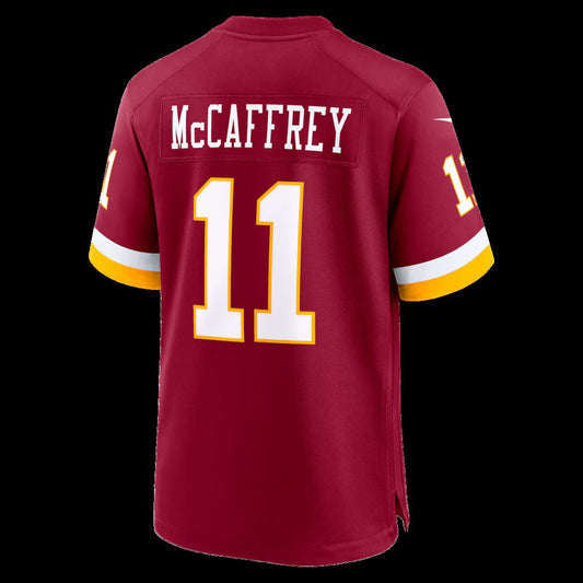 W.Commanders #11 Luke McCaffrey Burgundy Game Stitched Football American Jersey