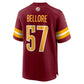 W.Commanders #57 Nick Bellore Burgundy Team Game Stitched American Football Jerseys