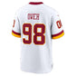 W.Commanders #98 Odafe Oweh White Game Football Jersey