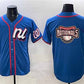 Washington Nationals National League Team Big Logo Blue 2025 All-Star Edition Limited Stitched Baseball Jersey