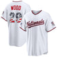 Washington Nationals #29 James Wood 2026 All-Star Edition Stars & Stripes White Stadium Baseball Jersey