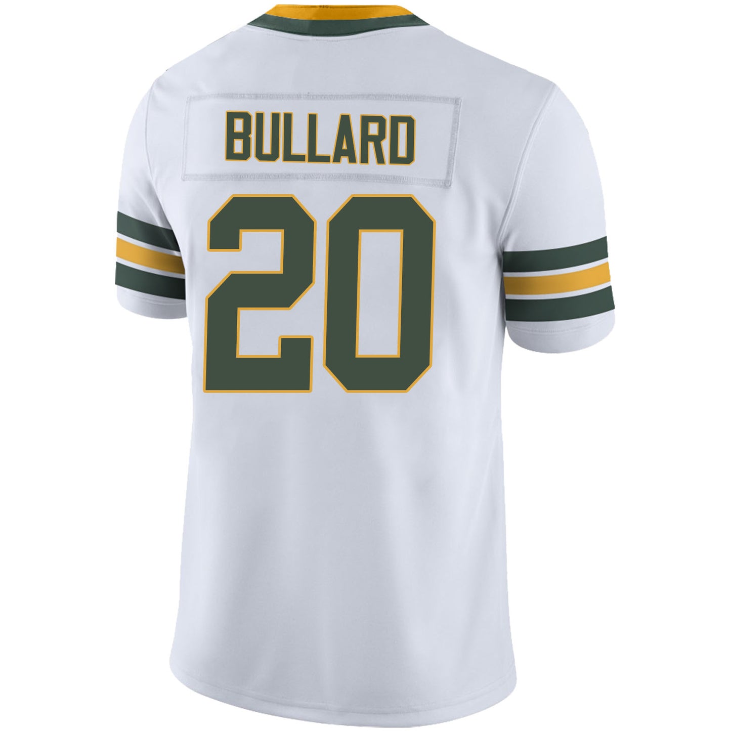 GB.Packers #20 Bullard White Game Jersey Stitched American Football Jerseys