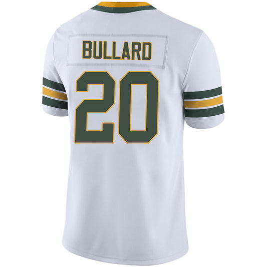 GB.Packers #20 Bullard White Game Jersey Stitched American Football Jerseys