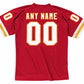 Custom KC.Chiefs Mitchell & Ness Throwback Collection Red Stitched American Football Jerseys