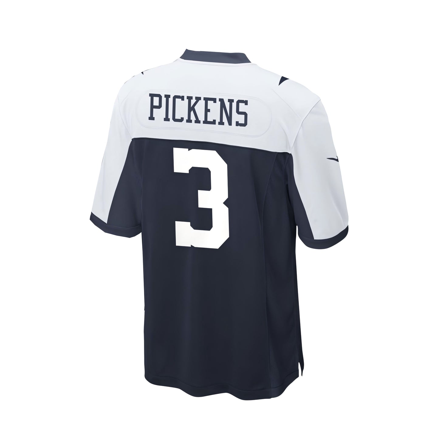 D.Cowboys #3 George Pickens Navy Alternate Game American Football Jersey