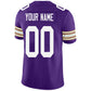 Custom MN.Vikings Football Jerseys Team Player or Personalized Design Your Own Name for Men's Women's Youth Jerseys Purple