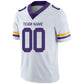 Custom MN.Vikings Football Jerseys Team Player or Personalized Design Your Own Name for Men's Women's Youth Jerseys Purple