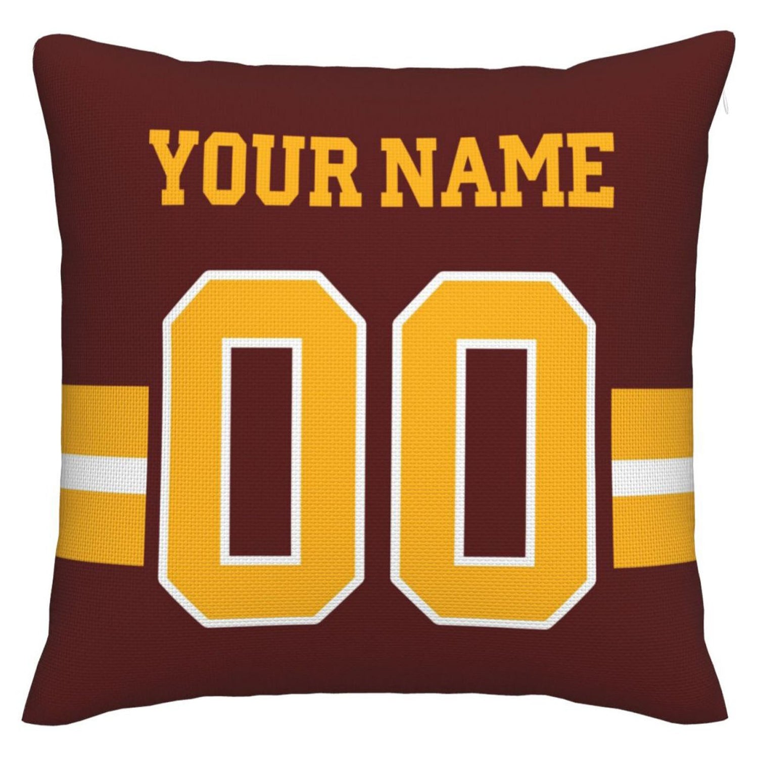 Custom W.Football Team Pillow