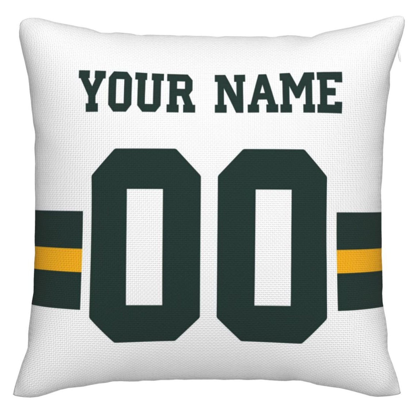 Custom GB.Packers Pillow Decorative Throw Pillow Case - Print Personalized Football Team Fans Name & Number Birthday Gift Football Pillows