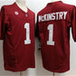 A.Crimson Tide #1 Kool-Aid McKinstry Red 2023 F.U.S.E. Stitched College Jerseys