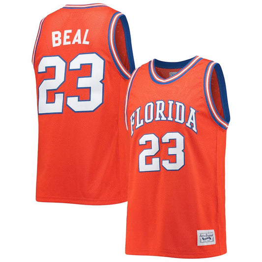 F.Gators #23 Bradley Beal Original Retro Brand Alumni Commemorative Classic Basketball Jersey Orange Stitched American College Jerseys
