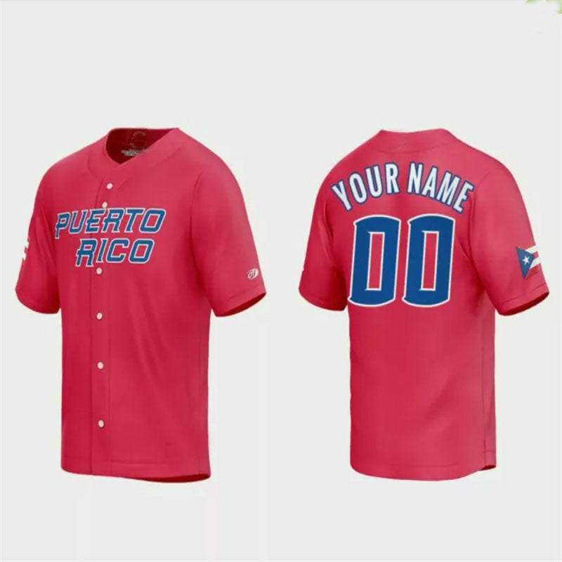 Custom World Store Custom World Baseball Classic 2023 World Baseball Classic Jersey ¨C Re ...