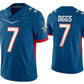 D.Cowboys #7 Trevon Diggs Blue 2022 Pro Bowl Vapor Untouchable Stitched Limited Jersey American Football Jerseys