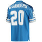 D.Lions #20 Barry Sanders Mitchell & Ness Blue 1996 Authentic Retired Player Jersey Stitched American Football Jerseys