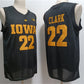 I.Hawkeyes #22 Caitlin Clark Black Stitched Jersey College Jerseys