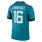 J.Jaguars #16 Trevor Lawrence Teal Legend Jersey Stitched American Football Jerseys