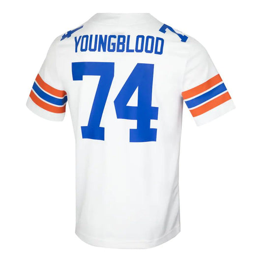 F.Gators #74 Jack Youngblood Jordan Brand Ring of Honor Untouchable Replica Jersey White Stitched American College Jerseys