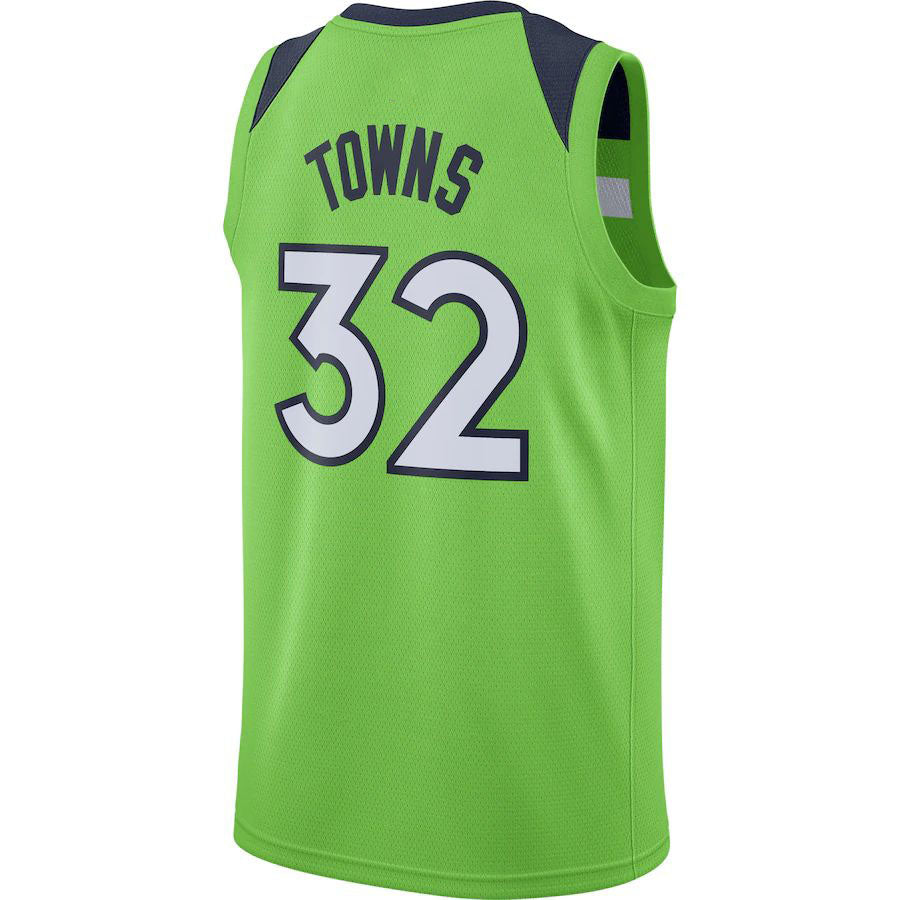 M.Timberwolves #32 Karl-Anthony Towns Swingman Jersey Statement Editio â Puhics