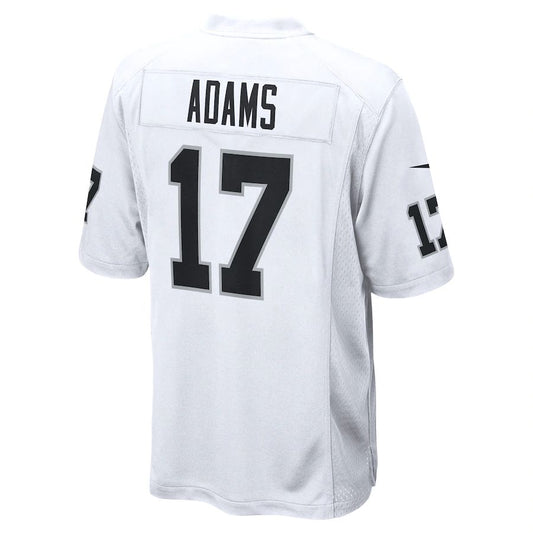 LV.Raiders #17 Davante Adams White Game Jersey Stitched American Football Jerseys