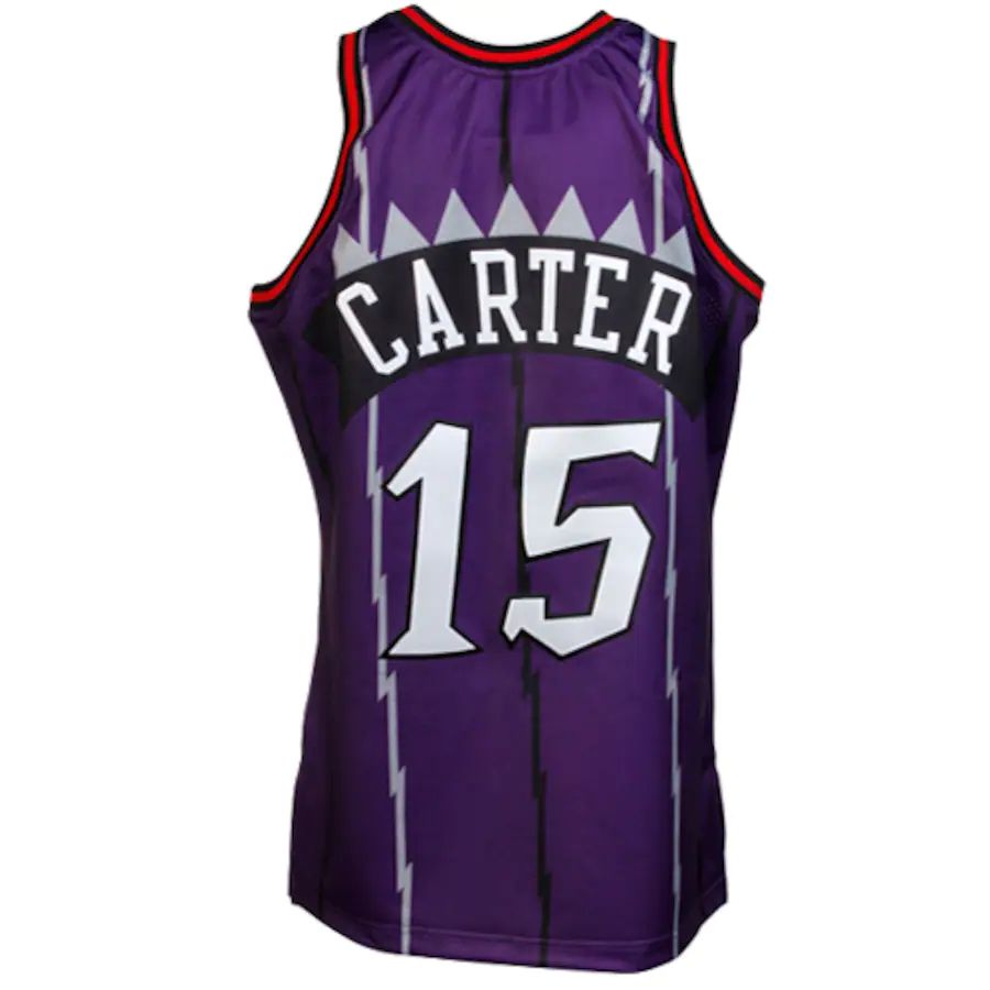 T.Raptors #15 Vince Carter Mitchell & Ness 1998-1999 Throwback Authent ...