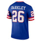 NY.Giants #26 Saquon Barkley Royal Classic Player Legend Jersey Stitched American Football Jerseys
