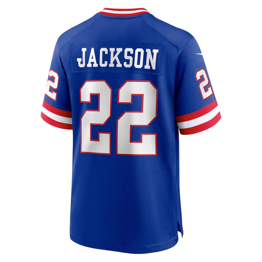 NY.Giants #22 Adoree' Jackson Royal Classic Player Game Jersey Stitched American Football Jerseys