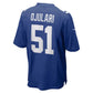 NY.Giants #51 Azeez Ojulari Royal Game Player Jersey Stitched American Football Jerseys