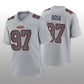 SF.49ers #97 Nick Bosa Gray Atmosphere Game Jersey Stitched American Football Jersey