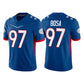 SF.49ers #97 Nick Bosa 2022 Royal Pro Bowl Stitched Jersey American Football Jersey