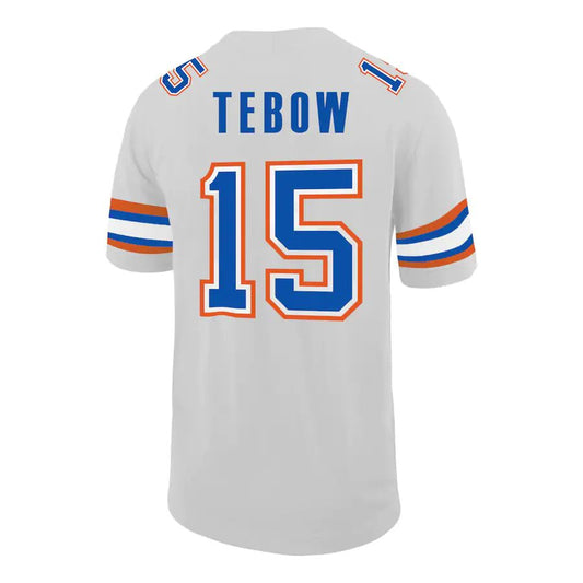 F.Gators #15 Tim Tebow Jordan Brand Ring of Honor Untouchable Replica Jersey White Stitched American College Jerseys