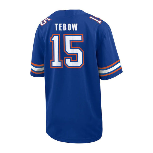 F.Gators #15 Tim Tebow Jordan Brand Ring of Honor Untouchable Replica Jersey Royal Stitched American College Jerseys