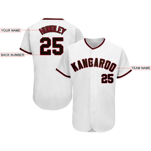 Custom A.Diamondback Stitched Baseball Jersey Personalized Button Down Baseball T Shirt