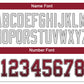Custom A.Falcon Men's Fashion American Red Vapor Limited Stitched Football Jersey